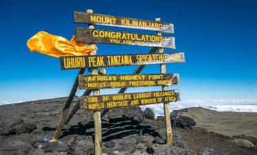 mount kilimanjaro uhuru peak summit in tanzania